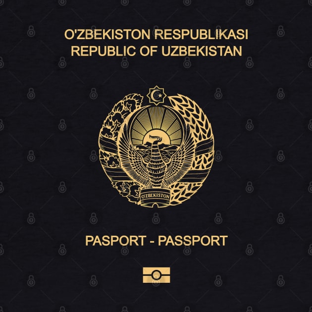 Uzbekistan passport by Travellers